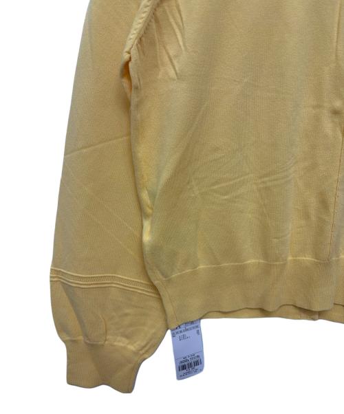 KUMIKYOKU（クミキョク）KUMIKYOKU (クミキョク) 薄手カーディガン イエロー サイズ:6 未使用品の古着・服飾アイテム