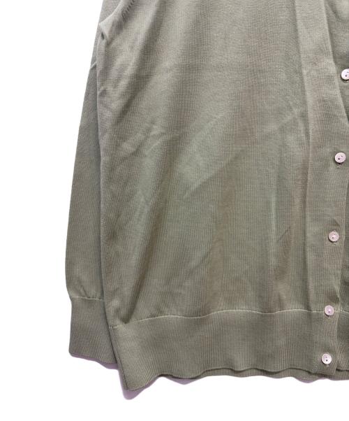 23区（ニジュウサンク）23区 (ニジュウサンク) 薄手カーディガン グリーン サイズ:SIZE 44 未使用品の古着・服飾アイテム