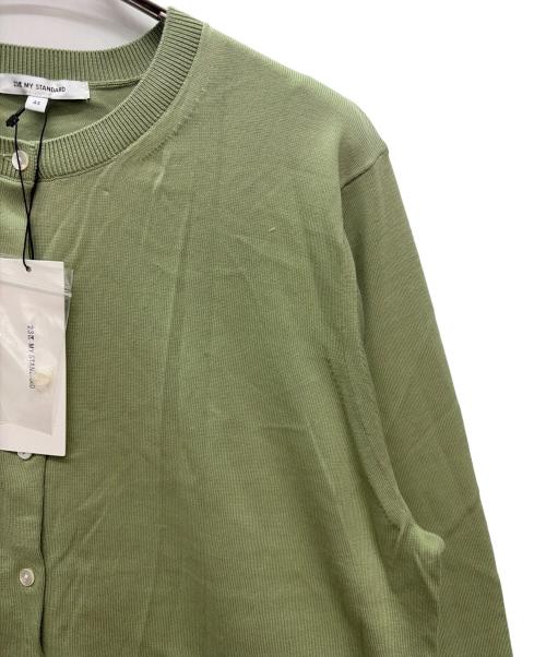 23区（ニジュウサンク）23区 (ニジュウサンク) 薄手カーディガン グリーン サイズ:SIZE 44 未使用品の古着・服飾アイテム