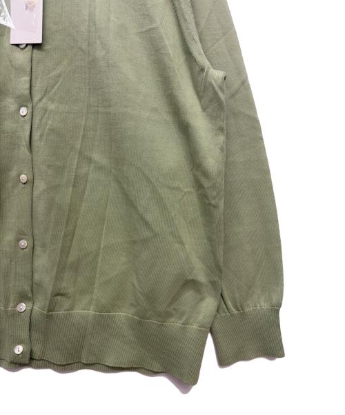 23区（ニジュウサンク）23区 (ニジュウサンク) 薄手カーディガン グリーン サイズ:SIZE 44 未使用品の古着・服飾アイテム