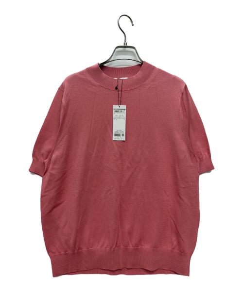 23区（ニジュウサンク）23区 (ニジュウサンク) 半袖ニット ピンク サイズ:48 未使用品の古着・服飾アイテム