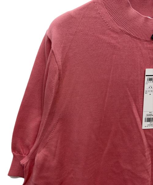 23区（ニジュウサンク）23区 (ニジュウサンク) 半袖ニット ピンク サイズ:48 未使用品の古着・服飾アイテム