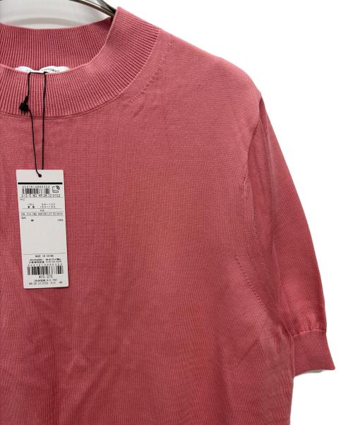 23区（ニジュウサンク）23区 (ニジュウサンク) 半袖ニット ピンク サイズ:48 未使用品の古着・服飾アイテム