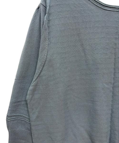 KUMIKYOKU（クミキョク）KUMIKYOKU (クミキョク) 半袖ニット ブルー サイズ:SIZE 7の古着・服飾アイテム