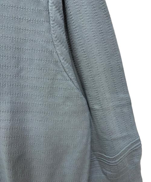 KUMIKYOKU（クミキョク）KUMIKYOKU (クミキョク) 半袖ニット ブルー サイズ:SIZE 7の古着・服飾アイテム