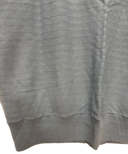 KUMIKYOKU（クミキョク）KUMIKYOKU (クミキョク) 半袖ニット ブルー サイズ:SIZE 7の古着・服飾アイテム