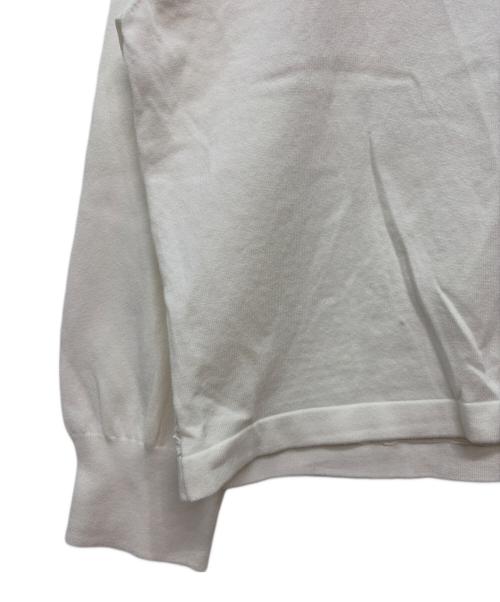 KUMIKYOKU（クミキョク）KUMIKYOKU (クミキョク) 薄手カーディガン ホワイト サイズ:SIZE 7の古着・服飾アイテム
