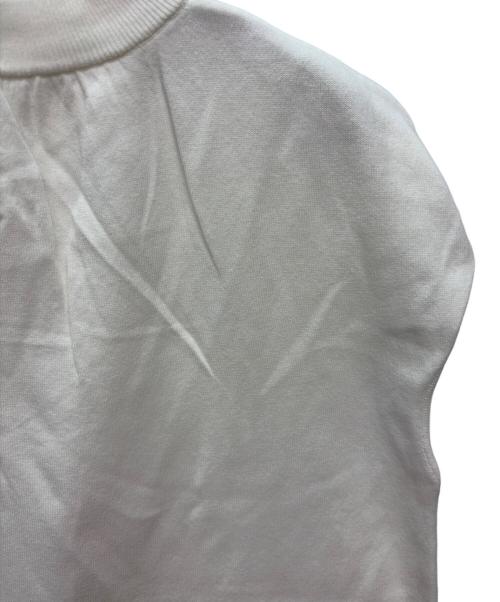 KUMIKYOKU（クミキョク）KUMIKYOKU (クミキョク) ノースリーブニット ホワイト サイズ:SIZE 7の古着・服飾アイテム