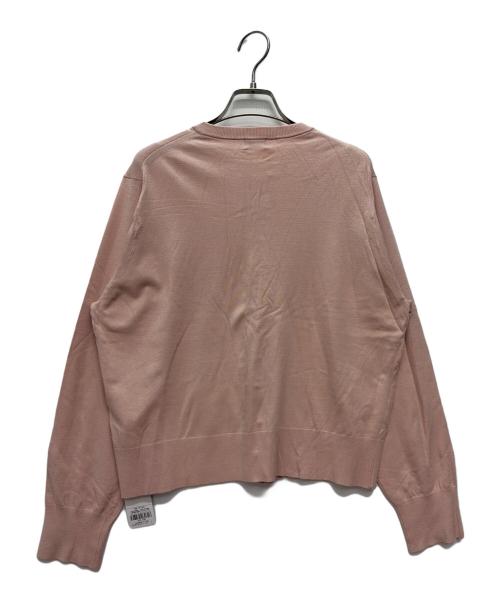 KUMIKYOKU（クミキョク）KUMIKYOKU (クミキョク) 薄手カーディガン ピンク サイズ:46 未使用品の古着・服飾アイテム