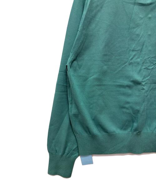 KUMIKYOKU（クミキョク）KUMIKYOKU (クミキョク) 薄手カーディガン グリーン サイズ:7の古着・服飾アイテム