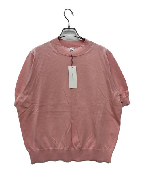 23区（ニジュウサンク）23区 (ニジュウサンク) 半袖ニット ピンク サイズ:48 未使用品の古着・服飾アイテム