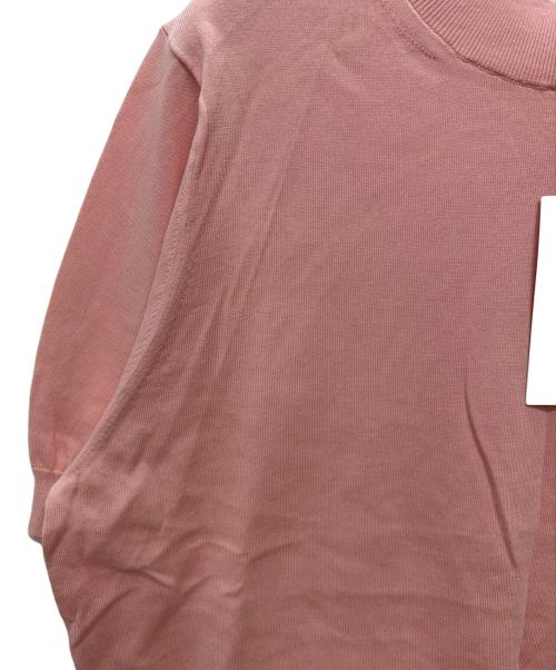 23区（ニジュウサンク）23区 (ニジュウサンク) 半袖ニット ピンク サイズ:48 未使用品の古着・服飾アイテム