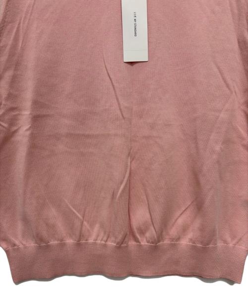 23区（ニジュウサンク）23区 (ニジュウサンク) 半袖ニット ピンク サイズ:48 未使用品の古着・服飾アイテム