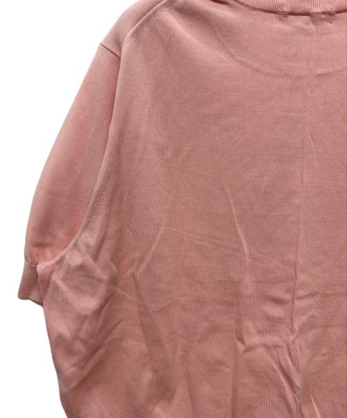 23区（ニジュウサンク）23区 (ニジュウサンク) 半袖ニット ピンク サイズ:48 未使用品の古着・服飾アイテム