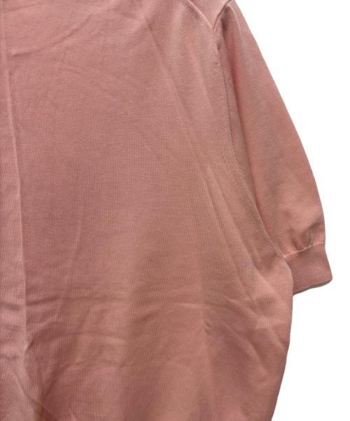 23区（ニジュウサンク）23区 (ニジュウサンク) 半袖ニット ピンク サイズ:48 未使用品の古着・服飾アイテム