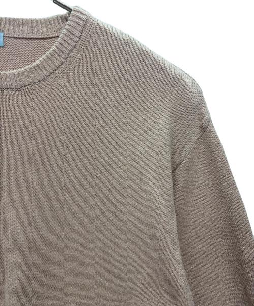 KUMIKYOKU（クミキョク）KUMIKYOKU (クミキョク) SOBANEラメプルオーバーニット ピンク サイズ:17号の古着・服飾アイテム