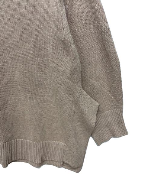 KUMIKYOKU（クミキョク）KUMIKYOKU (クミキョク) SOBANEラメプルオーバーニット ピンク サイズ:17号の古着・服飾アイテム