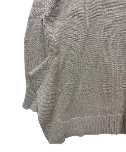 KUMIKYOKU（クミキョク）KUMIKYOKU (クミキョク) SOBANEラメプルオーバーニット ピンク サイズ:17号の古着・服飾アイテム