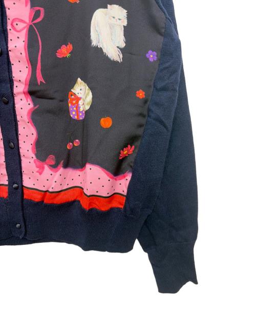 franche lippee（フランシュリッペ）franche lippee (フランシュリッペ) 薄手カーディガン ネイビー サイズ:FL5 未使用品の古着・服飾アイテム