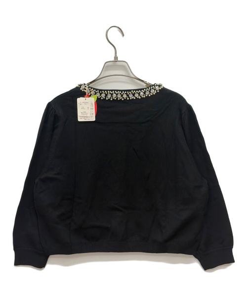 franche lippee（フランシュリッペ）franche lippee (フランシュリッペ) 厚手ニット ブラック サイズ:F5L 未使用品の古着・服飾アイテム
