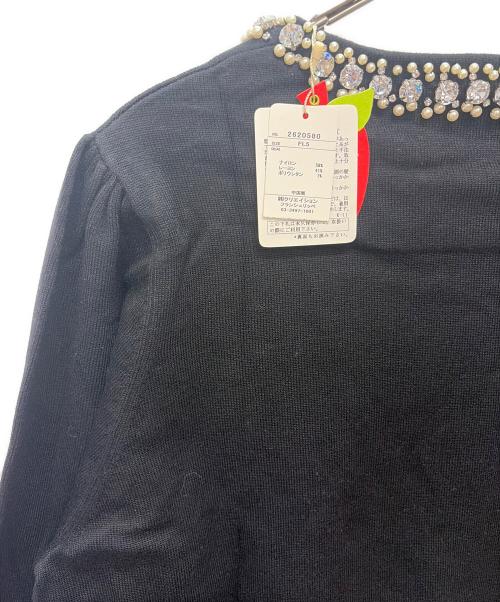 franche lippee（フランシュリッペ）franche lippee (フランシュリッペ) 厚手ニット ブラック サイズ:F5L 未使用品の古着・服飾アイテム