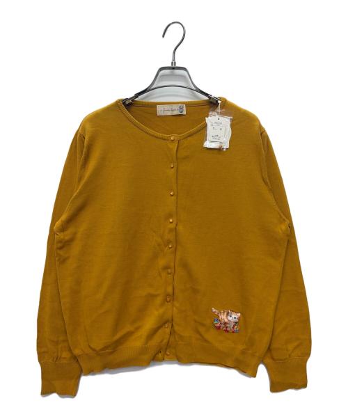 franche lippee（フランシュリッペ）franche lippee (フランシュリッペ) 薄手カーディガン イエロー サイズ:不明 未使用品の古着・服飾アイテム