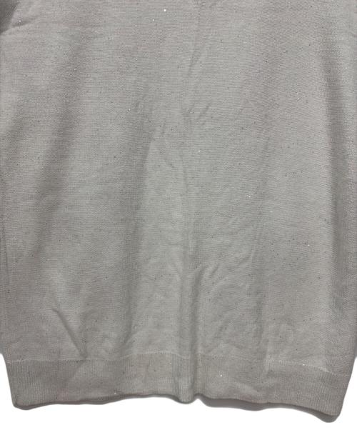 KUMIKYOKU（クミキョク）KUMIKYOKU (クミキョク) 薄手カーディガン ホワイト サイズ:6 未使用品の古着・服飾アイテム