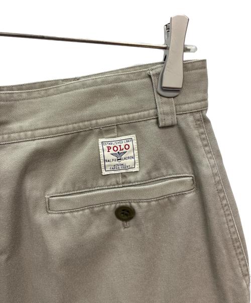 POLO RALPH LAUREN（ポロ・ラルフローレン）POLO RALPH LAUREN (ポロ・ラルフローレン) KENDALL CARGO SHORT カーゴショートパンツ カーキ サイズ:31の古着・服飾アイテム