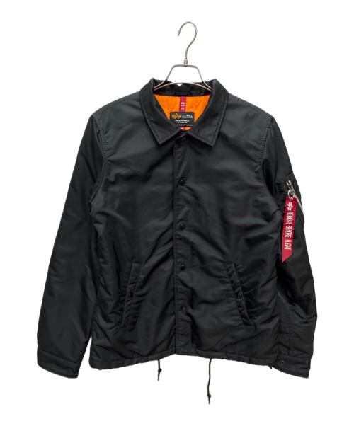 ALPHA（アルファ）ALPHA (アルファ) コーチジャケット ブラック サイズ:SIZE Sの古着・服飾アイテム