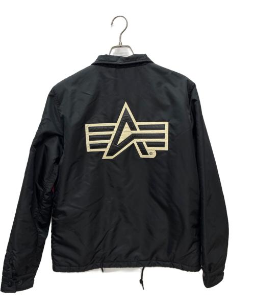 ALPHA（アルファ）ALPHA (アルファ) コーチジャケット ブラック サイズ:SIZE Sの古着・服飾アイテム