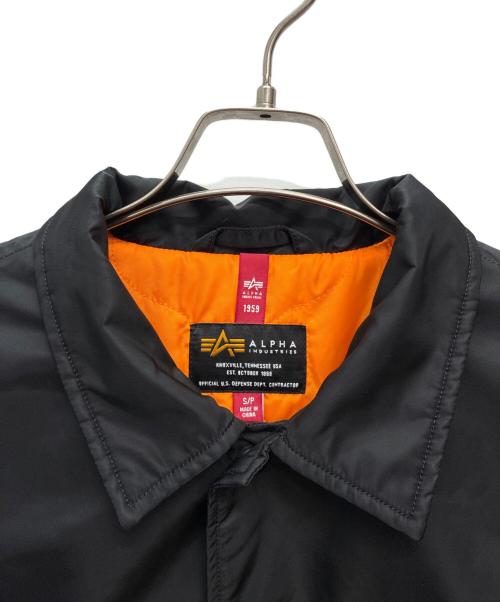 ALPHA（アルファ）ALPHA (アルファ) コーチジャケット ブラック サイズ:SIZE Sの古着・服飾アイテム