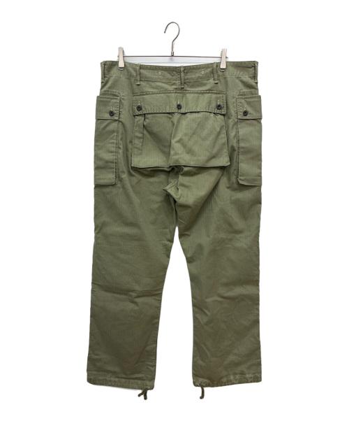 RRL（ダブルアールエル）RRL (ダブルアールエル) Herringbone Field カーゴパンツ グリーン サイズ:W38×L32の古着・服飾アイテム
