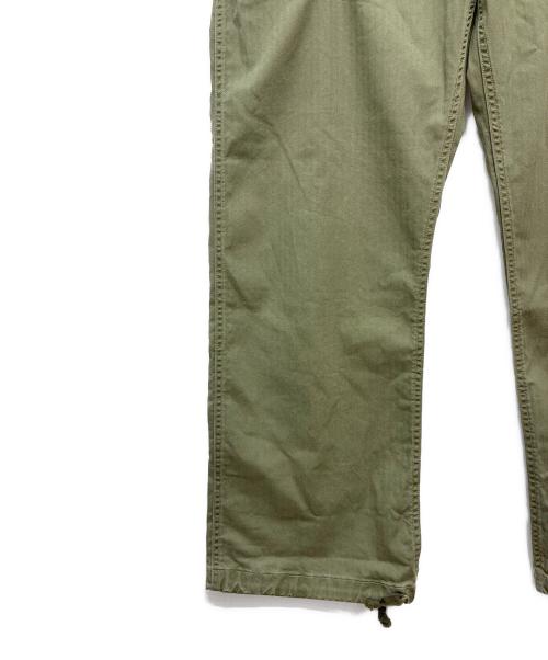 RRL（ダブルアールエル）RRL (ダブルアールエル) Herringbone Field カーゴパンツ グリーン サイズ:W38×L32の古着・服飾アイテム