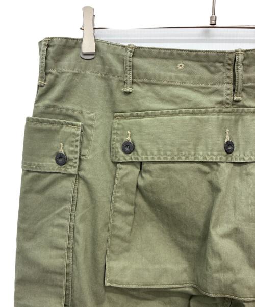 RRL（ダブルアールエル）RRL (ダブルアールエル) Herringbone Field カーゴパンツ グリーン サイズ:W38×L32の古着・服飾アイテム