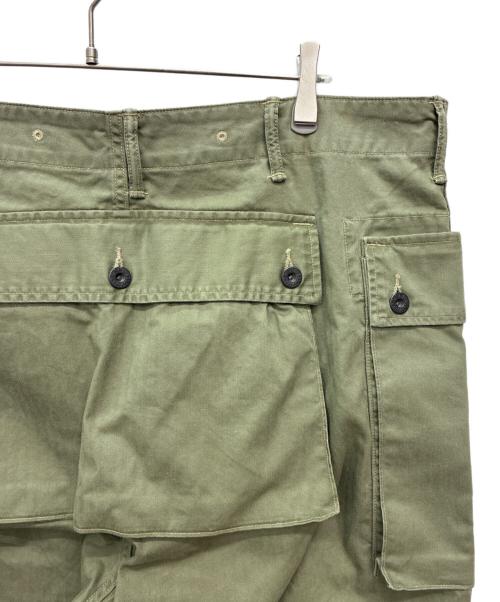 RRL（ダブルアールエル）RRL (ダブルアールエル) Herringbone Field カーゴパンツ グリーン サイズ:W38×L32の古着・服飾アイテム