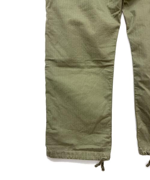 RRL（ダブルアールエル）RRL (ダブルアールエル) Herringbone Field カーゴパンツ グリーン サイズ:W38×L32の古着・服飾アイテム