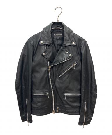 中古・古着通販】JACKROSE (ジャックローズ) 山羊革 レザーライダース