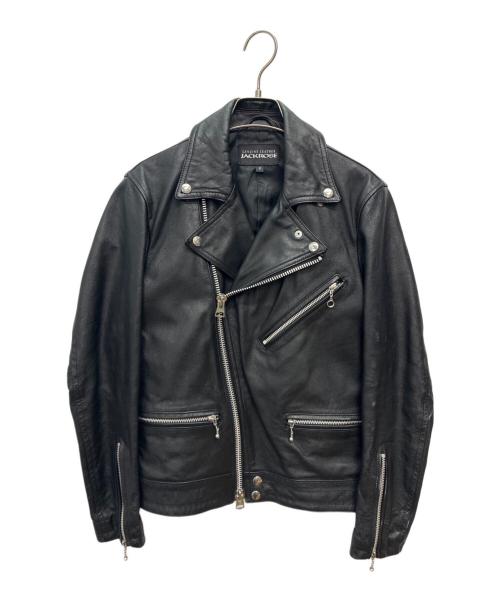 JACKROSE（ジャックローズ）JACKROSE (ジャックローズ) 山羊革 レザーライダースジャケット ブラック サイズ:SIZE 2の古着・服飾アイテム