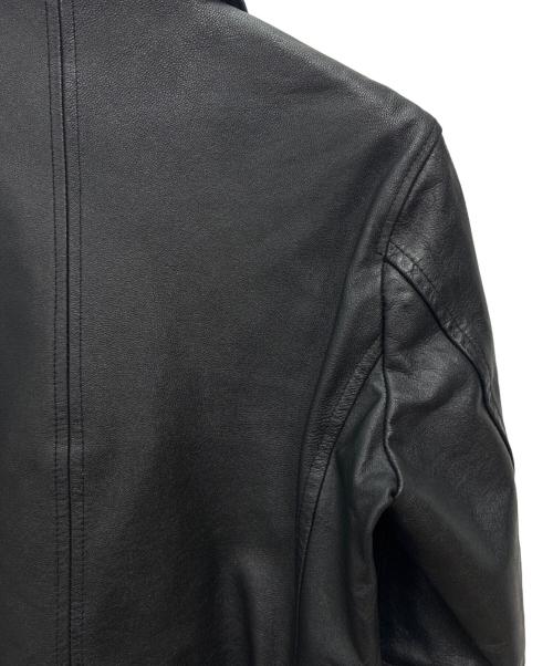 JACKROSE（ジャックローズ）JACKROSE (ジャックローズ) 山羊革 レザーライダースジャケット ブラック サイズ:SIZE 2の古着・服飾アイテム