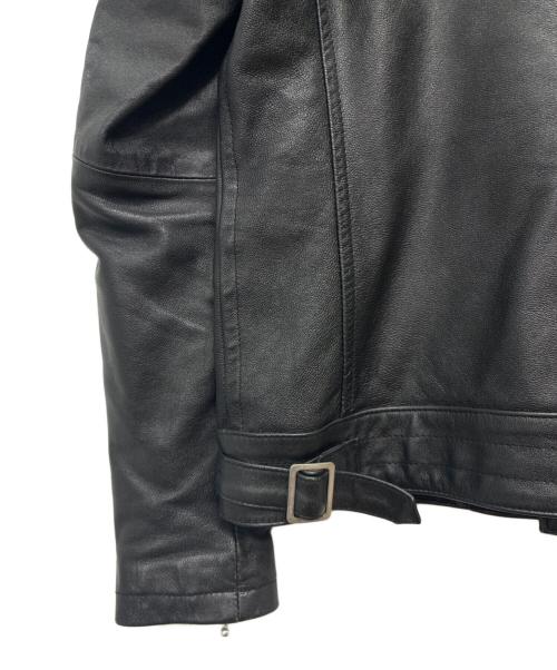 JACKROSE（ジャックローズ）JACKROSE (ジャックローズ) 山羊革 レザーライダースジャケット ブラック サイズ:SIZE 2の古着・服飾アイテム