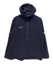 MAMMUT（マムート）の古着「イノミネータライトMLフーディハーフジップ」｜ネイビー