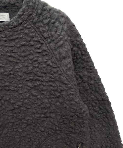 AXESQUIN ELEMENTS（アクシーズクイン エレメンツ）AXESQUIN ELEMENTS (アクシーズクイン エレメンツ) ウールボアのセーター グレー サイズ:五の古着・服飾アイテム