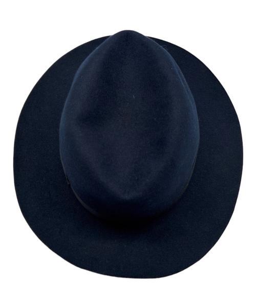 BORSALINO（ボルサリーノ）BORSALINO (ボルサリーノ) ラビット フェルトハット ネイビー サイズ:不明の古着・服飾アイテム
