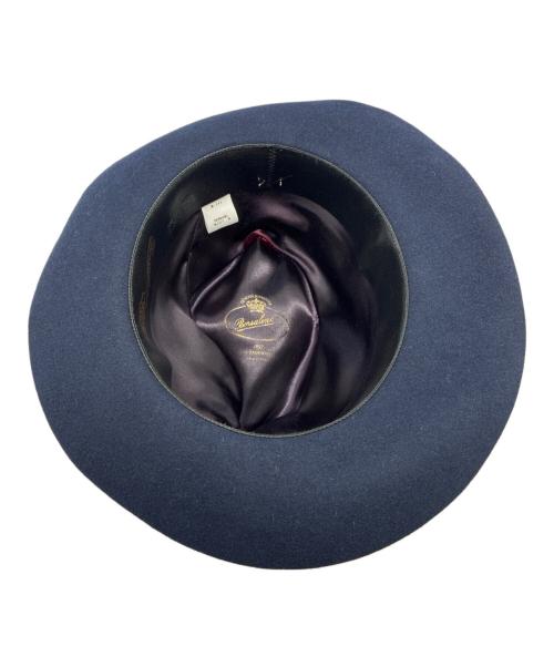 BORSALINO（ボルサリーノ）BORSALINO (ボルサリーノ) ラビット フェルトハット ネイビー サイズ:不明の古着・服飾アイテム