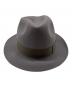 BORSALINO (ボルサリーノ) 中折れハット グレー サイズ:57：7000円