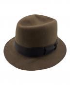 LOCK & Co. HATTERSロック・アンド・コー・ハッターズ）の古着「中折れハット」｜ブラウン