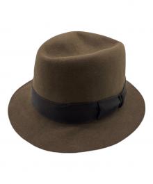 LOCK & Co. HATTERS（ロック・アンド・コー・ハッターズ）の古着「中折れハット」｜ブラウン