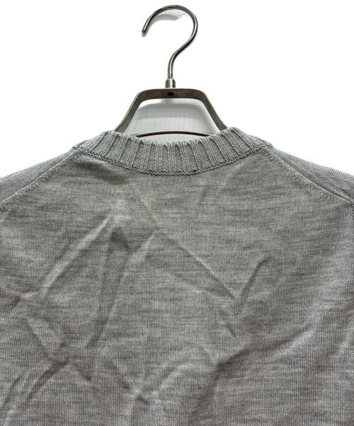 Cruciani（クルチアーニ）CRUCIANI (クルチアーニ) ウールニットベスト ライトグレー サイズ:SIZE 44の古着・服飾アイテム