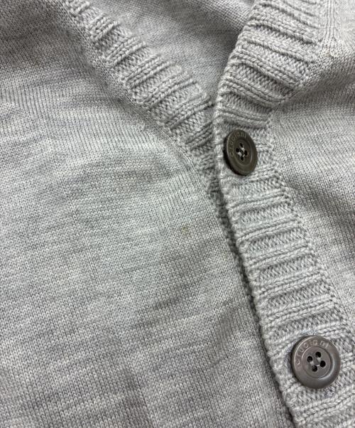 Cruciani（クルチアーニ）CRUCIANI (クルチアーニ) ウールニットベスト ライトグレー サイズ:SIZE 44の古着・服飾アイテム