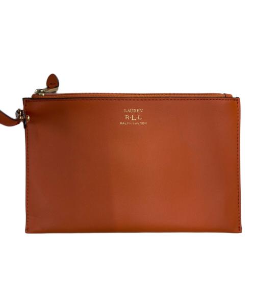 LAUREN RALPH LAUREN（ローレン ラルフ ローレン）LAUREN RALPH LAUREN (ローレン ラルフ ローレン) トートバッグ ブラウンの古着・服飾アイテム